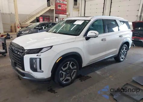 2024 Hyundai Palisade Limited из США, поврежденный, VIN KM8R5DGE5RU690539